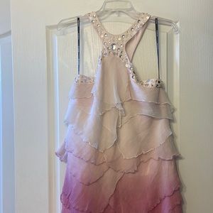 NWT pink ombre Bebe cocktail dress